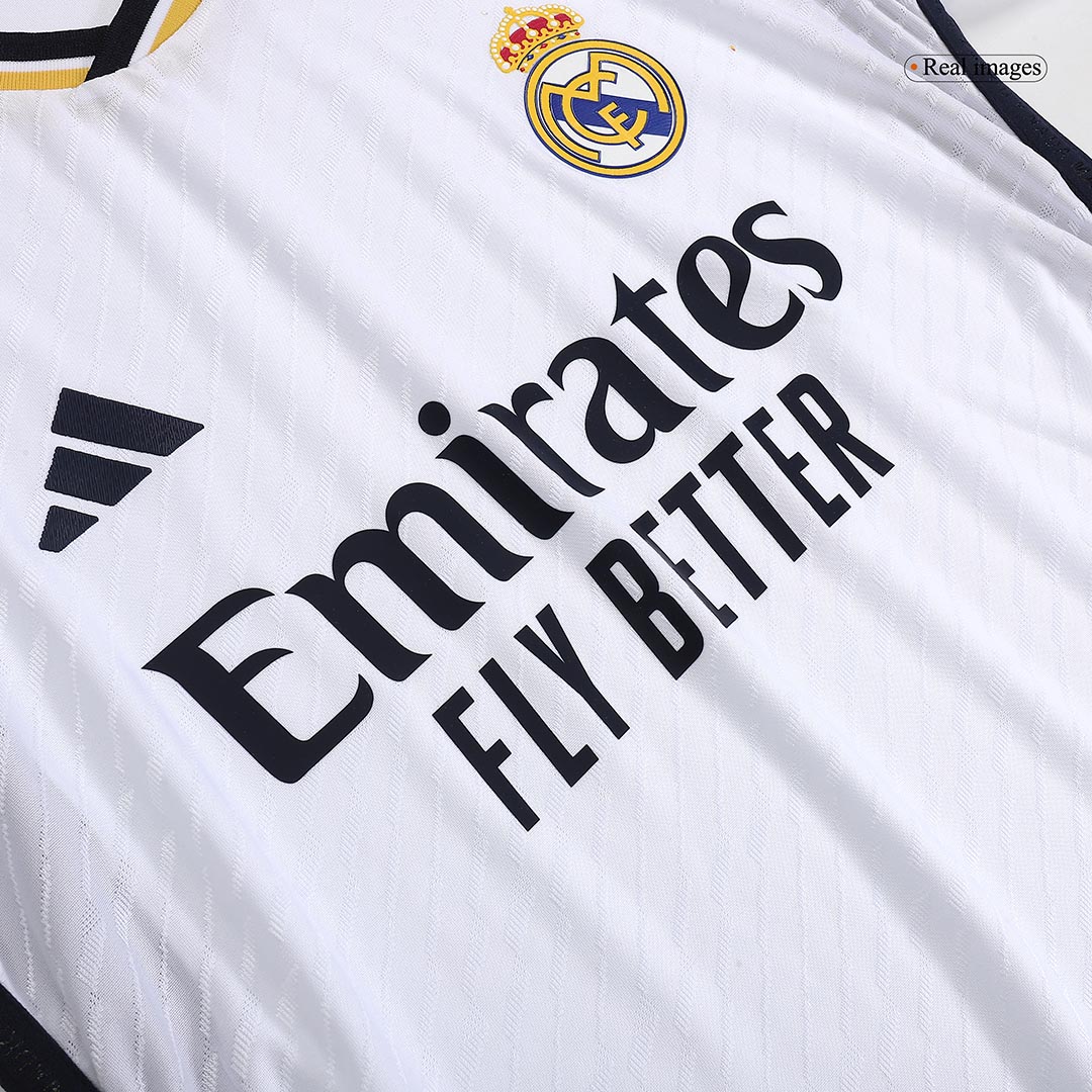 Real Madrid Home Jersey Player Version 2023/24