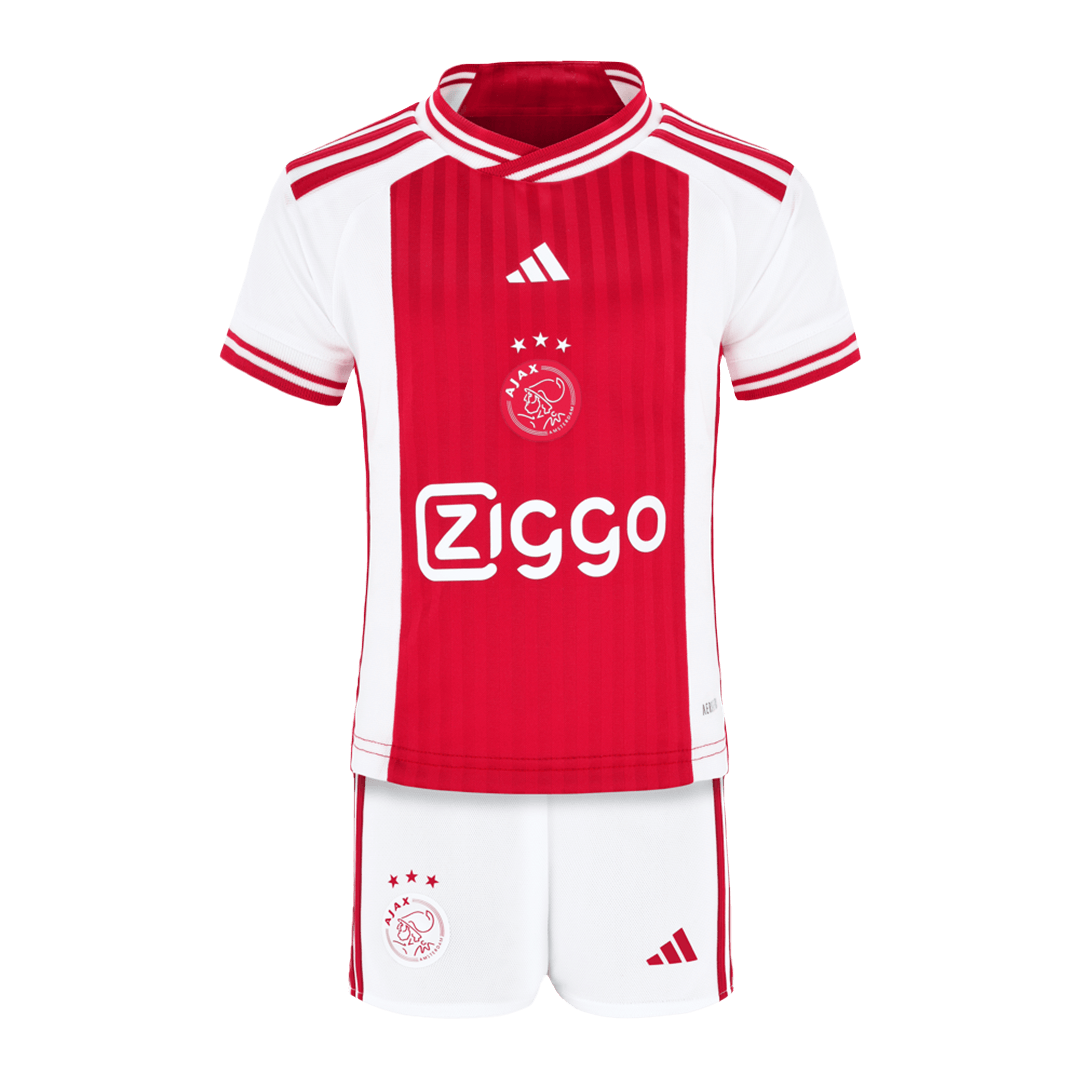Kids Ajax Home Kit Jersey+Shorts 2023/24