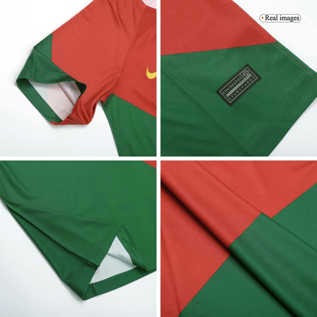 Portugal Home Soccer Jersey Replica World Cup 2022