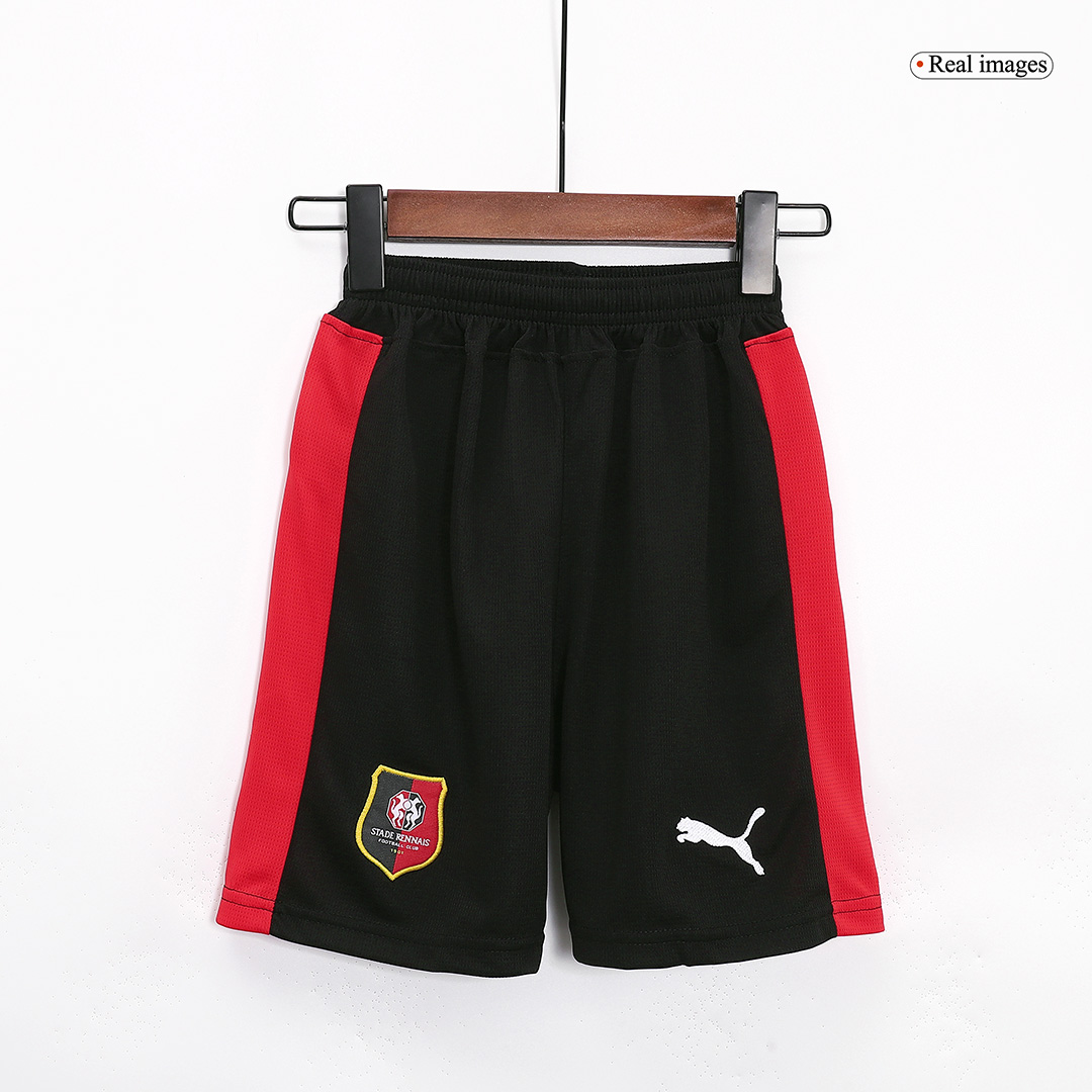Kids Stade Rennais Home Kit Jersey+Short 2023/24