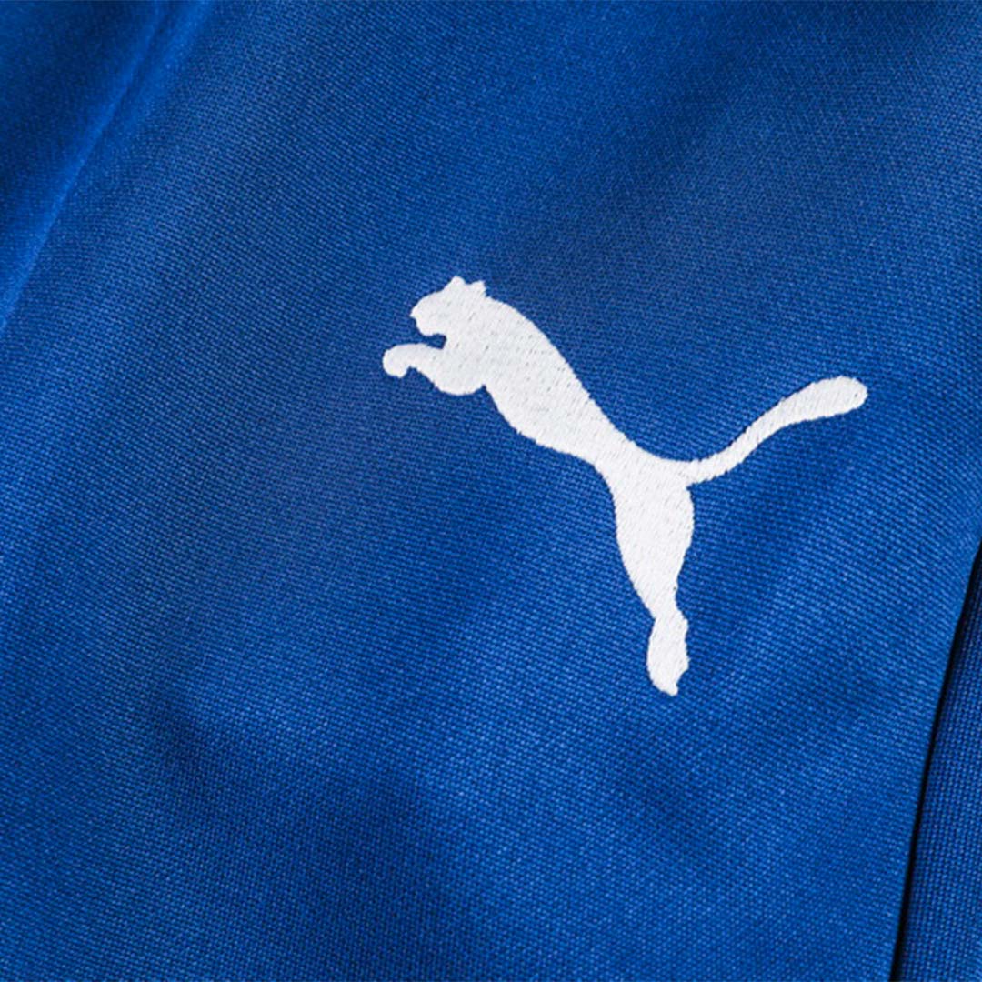 Marseille Zipper Sweatshirt Kit(Top+Pants) Blue 2023/24