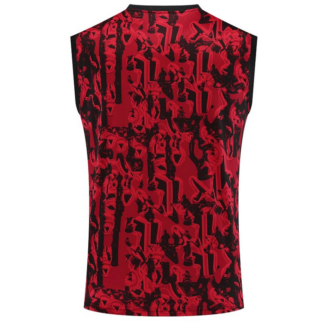 Manchester United Pre-Match Vest Jersey Red 2023/24