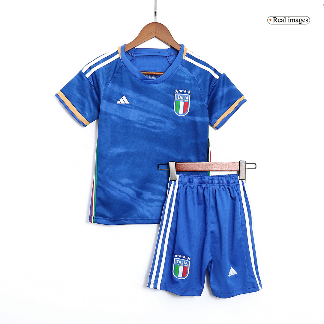 Kids Italy Home Jersey Kit Replica 2023
