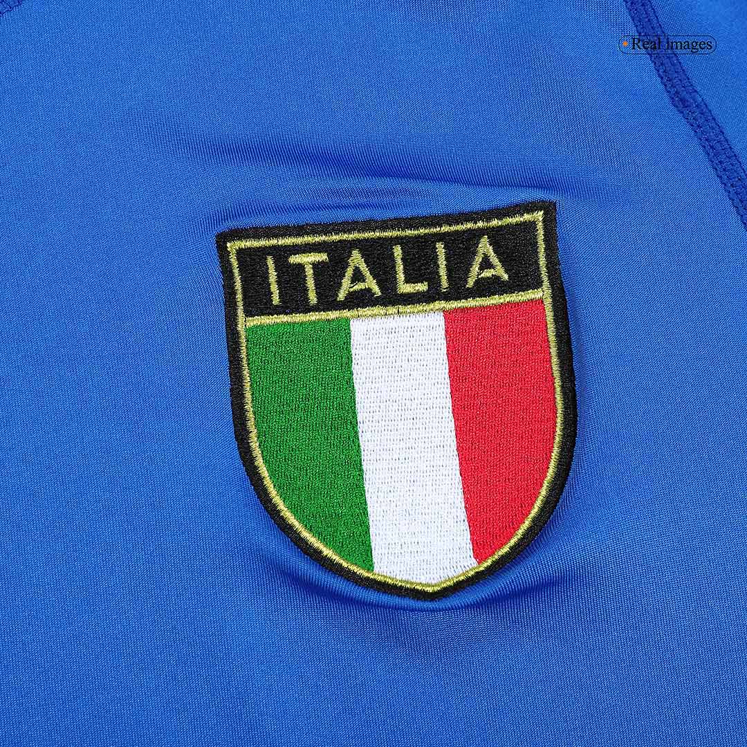 Italy Retro Home Long Sleeve Jersey 2000