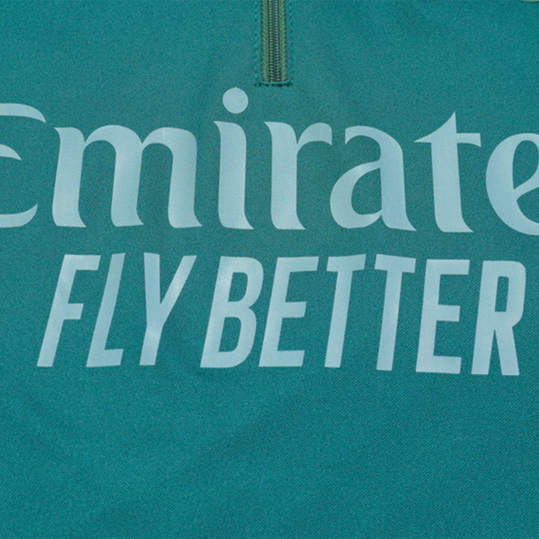 Arsenal Zipper Sweatshirt Kit(Top+Pants) Green 2023/24