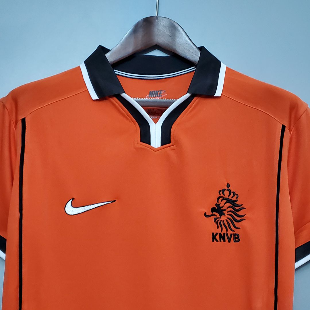Netherlands Retro Jersey Home World Cup 1998