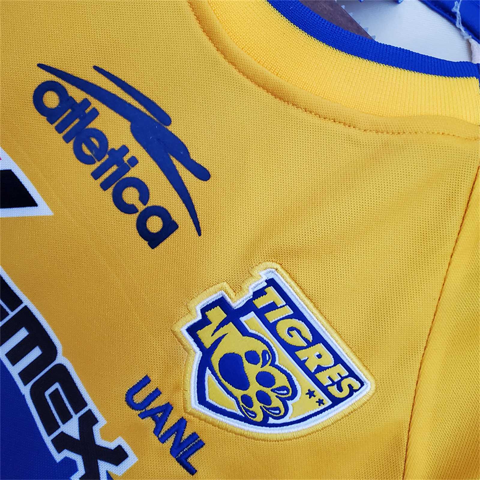 Tigres UANL Retro Jersey Home 2001/02
