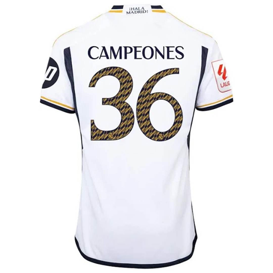 [CAMPEONES #36] Real Madrid Home Jersey 2023/24【Customize Unavailable】