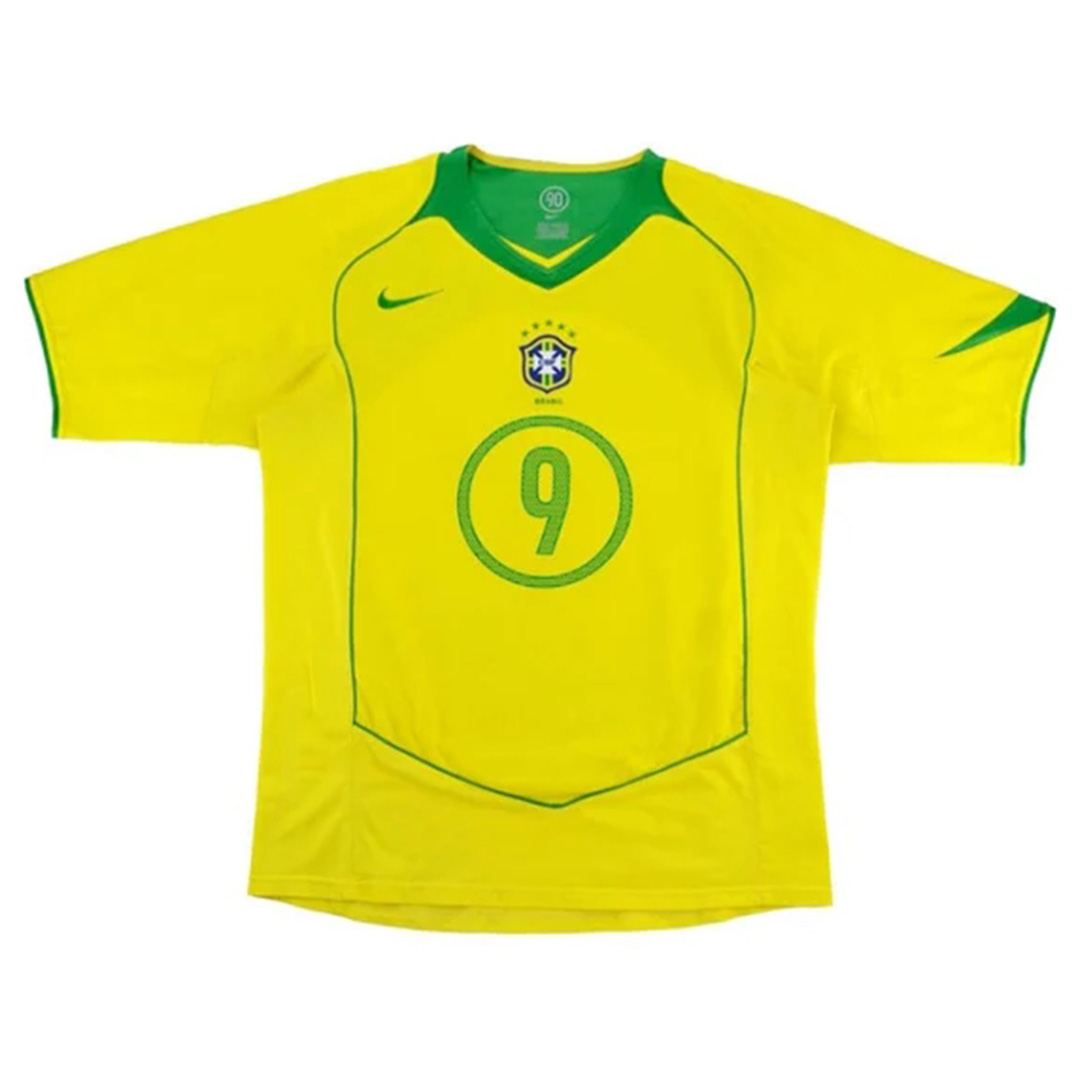Brazil Retro Jersey Home 2004