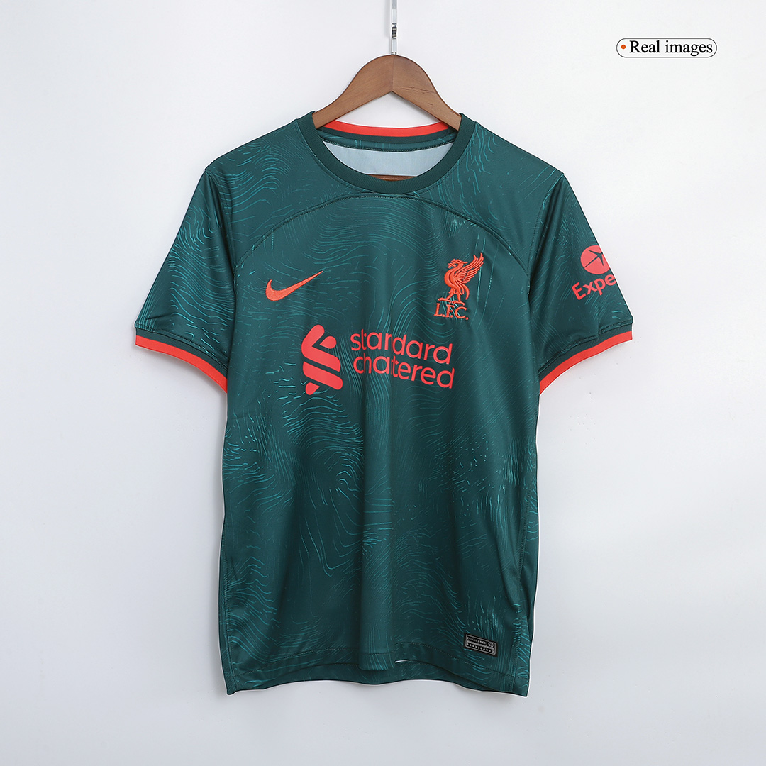 Liverpool Soccer Jersey Third Away Replica 2022/23