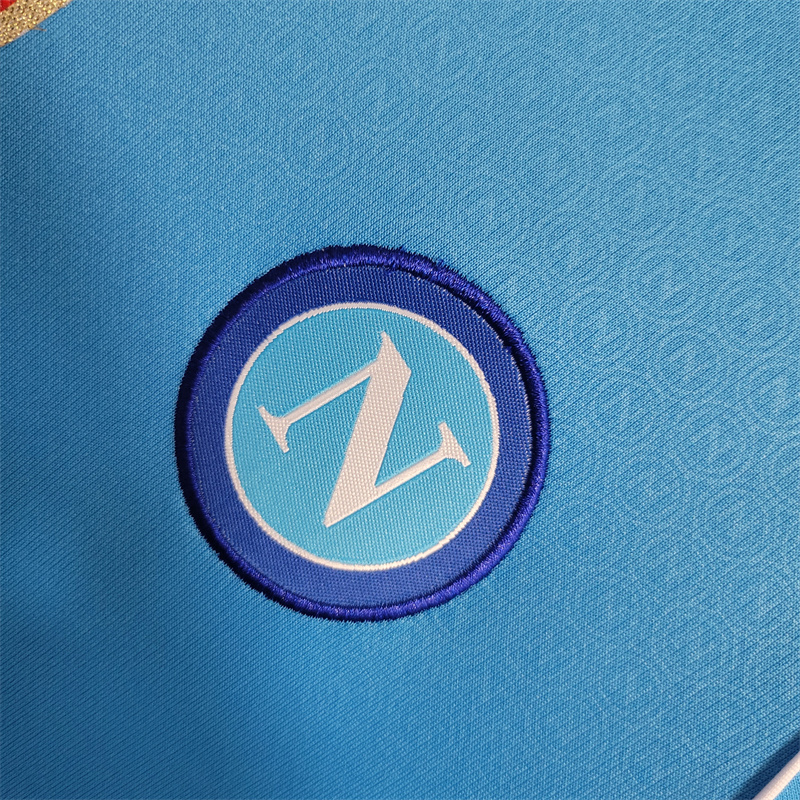 Kids Napoli Home Kit(Jersey+Shorts) 2023/24