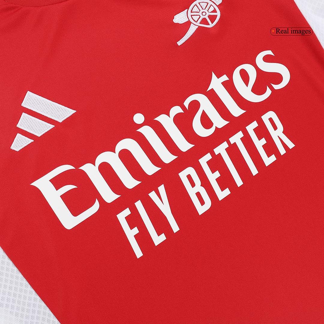 Arsenal Home HAVERTZ #29 SAKA #7 ØDEGAARD #8 RICE #41 Soccer Jersey 2024/25