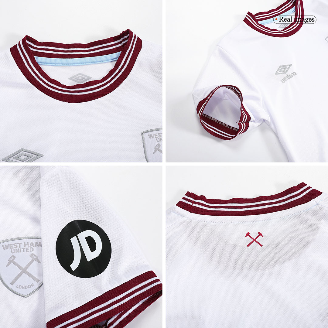 Kids West Ham United Away Kit Jersey+Short 2023/24