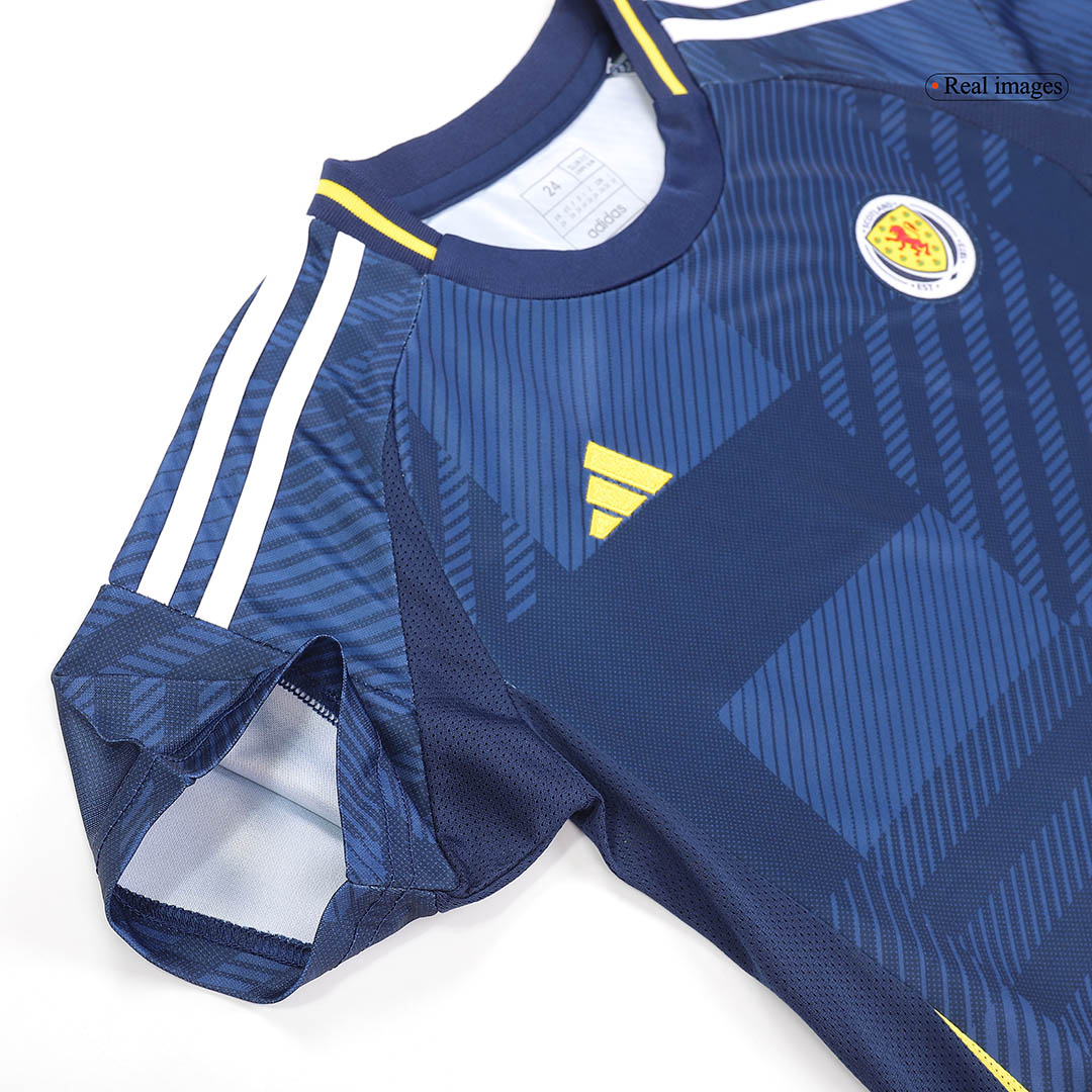 Kids Scotland Home Kit Euro 2024 Youth Apparels