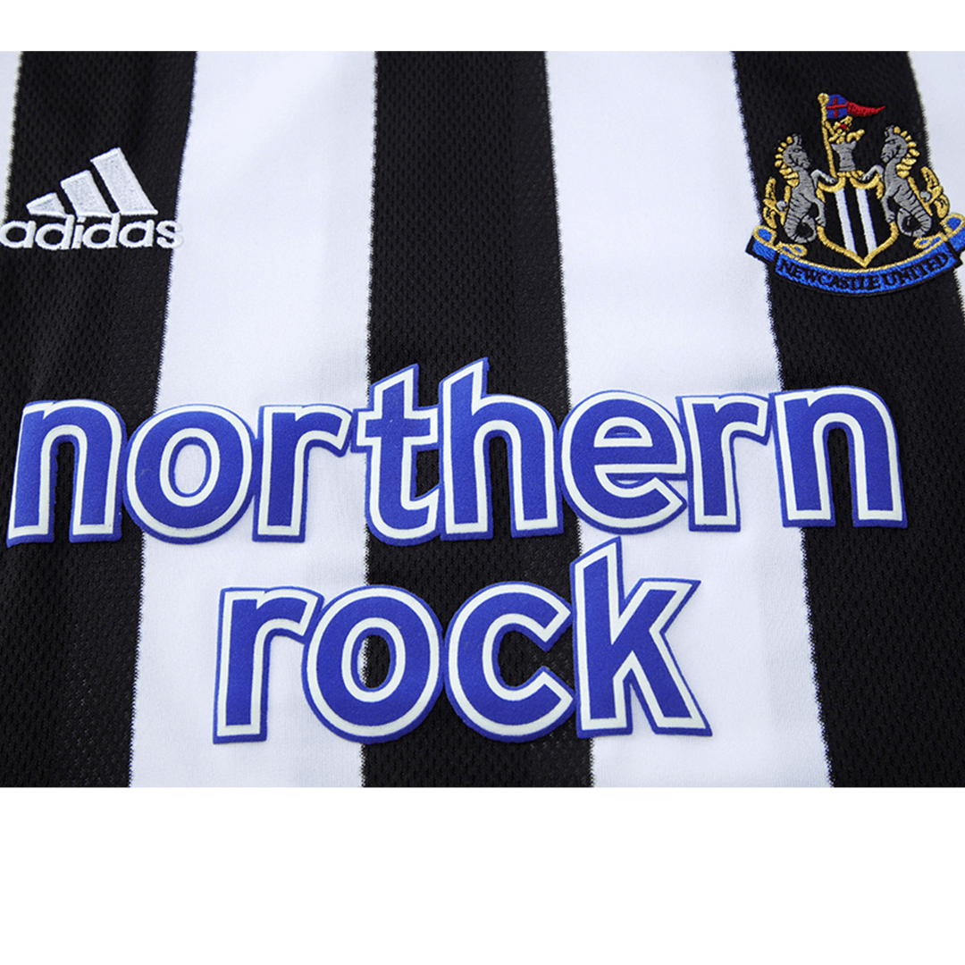 Newcastle Retro Long Sleeve Jersey Home 2003/04