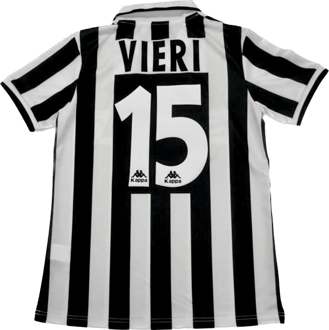 Juventus Del Piero #10 Zidane #21 Retro Jersey Home Replica 1996/97