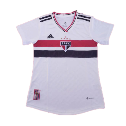 Sao Paulo FC Women's Soccer Jersey Home Replica 2022/23
