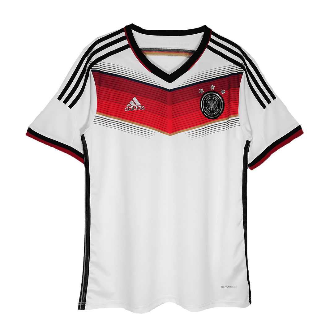 Germany Retro 3 Stars Home Jersey World Cup 2014