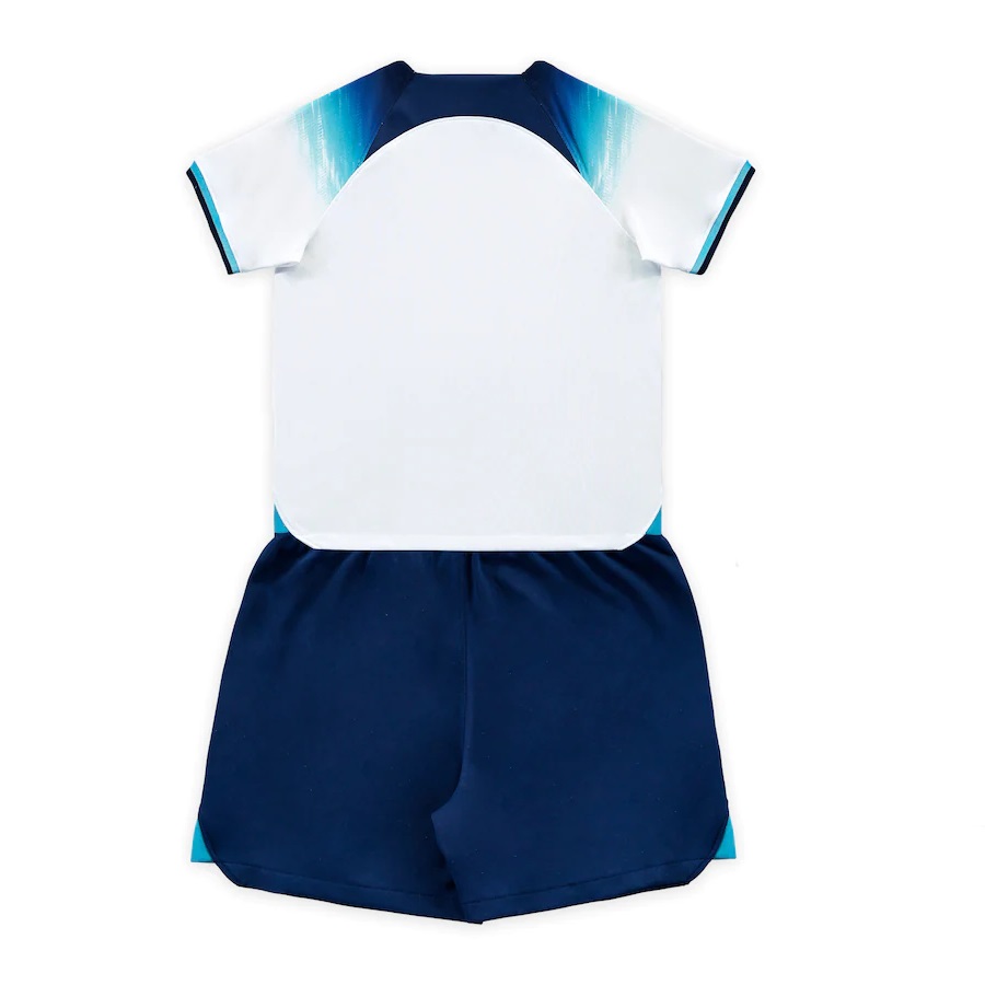 England Kids Jersey Home Kit(Jersey+Shorts) Replica World Cup 2022