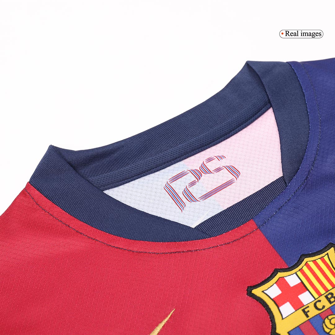 Kids Barcelona Home Kit(Jersey+Short) 2024/25