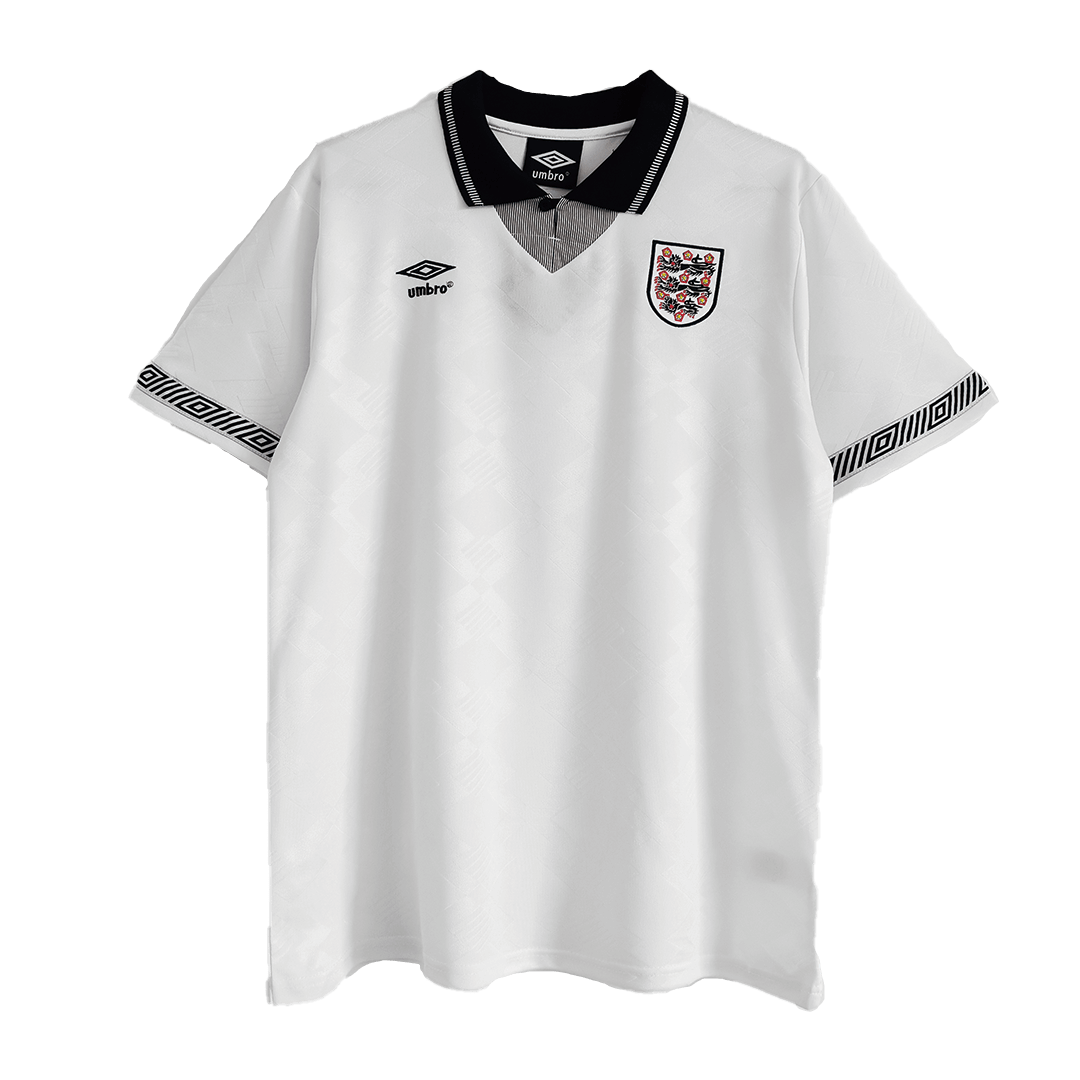 England Retro Jersey Home Replica World Cup 1990