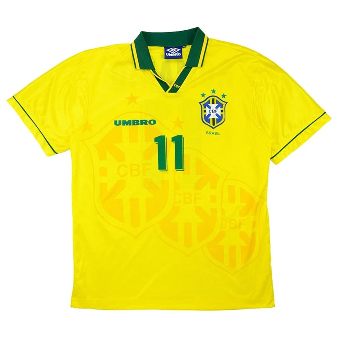 Brazil Retro Jersey Home World Cup 1994 