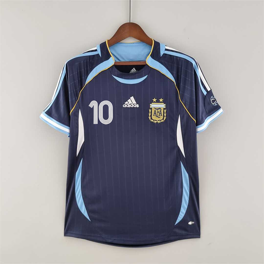 Argentina Retro Jersey Away Replica World Cup 2006