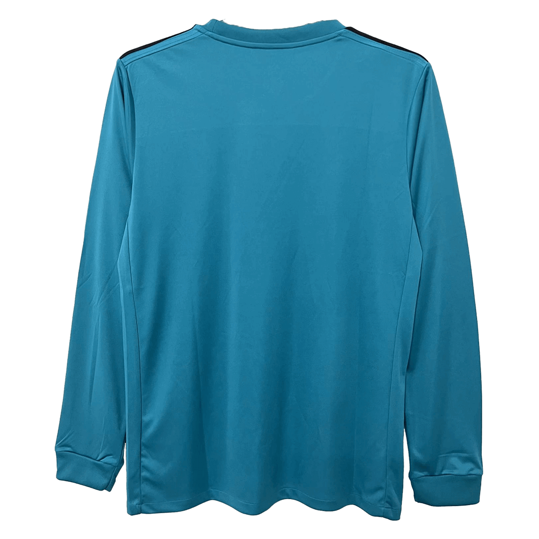 Real Madrid Retro Long Sleeve Jersey Third Away 2017/18