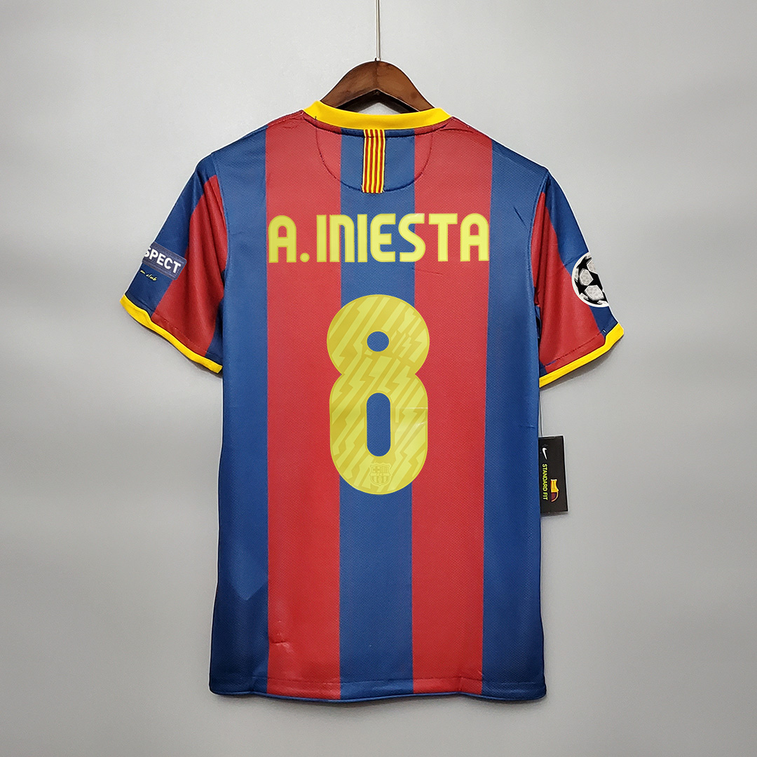 Barcelona Retro Jersey Home 2010/11