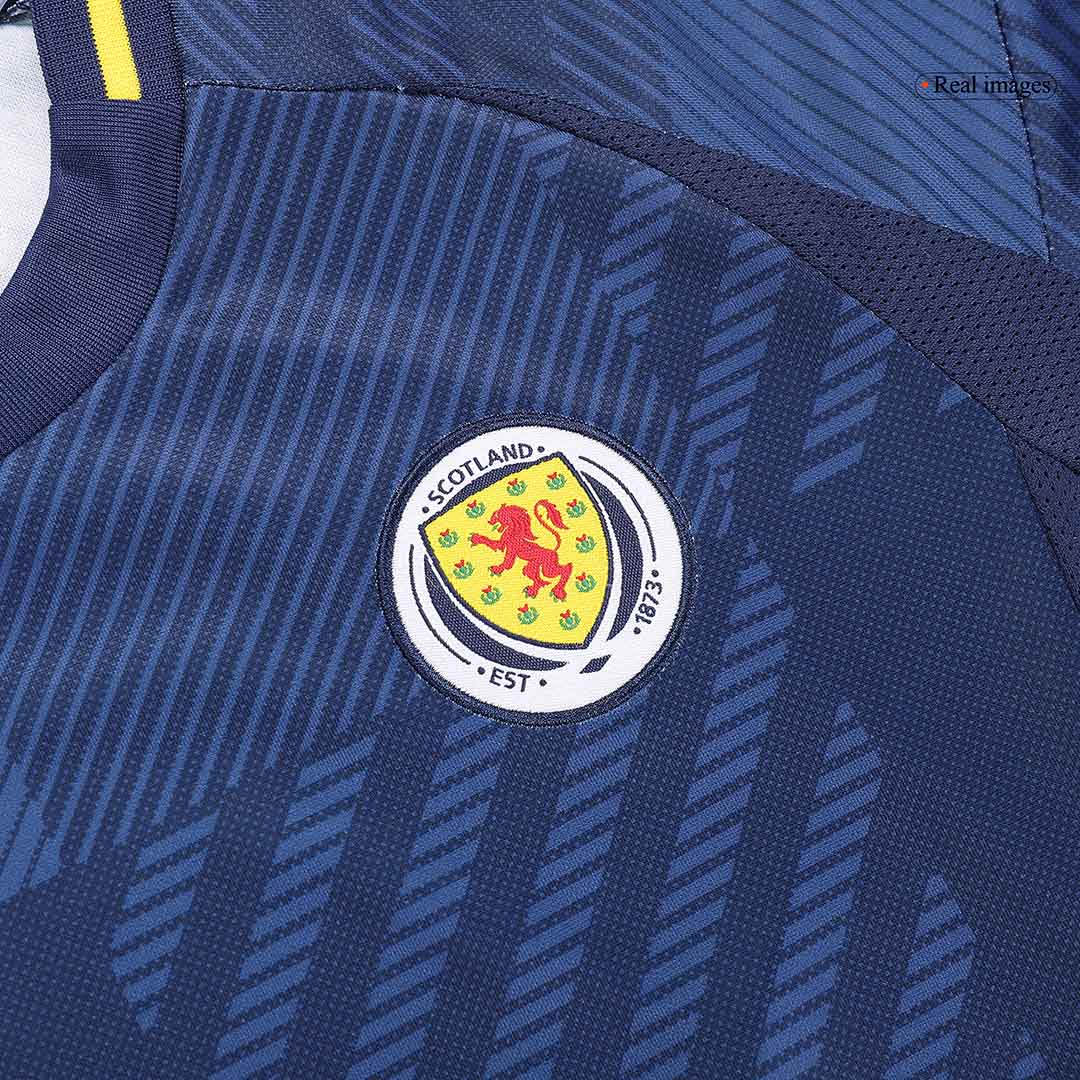 Kids Scotland Home Kit Euro 2024 Youth Apparels