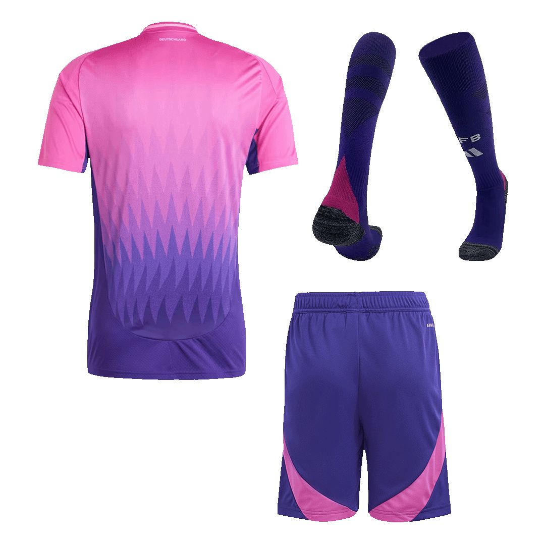 Germany Away Whole Kit(Jersey+Shorts+Socks) Euro 2024