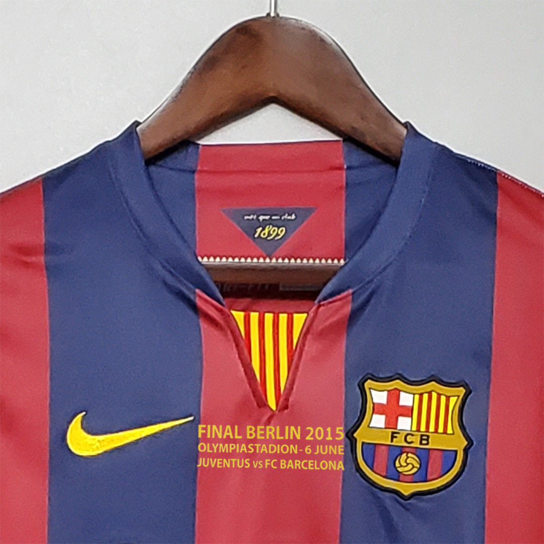 Barcelona Messi #10 Retro Jersey Home 2014/15