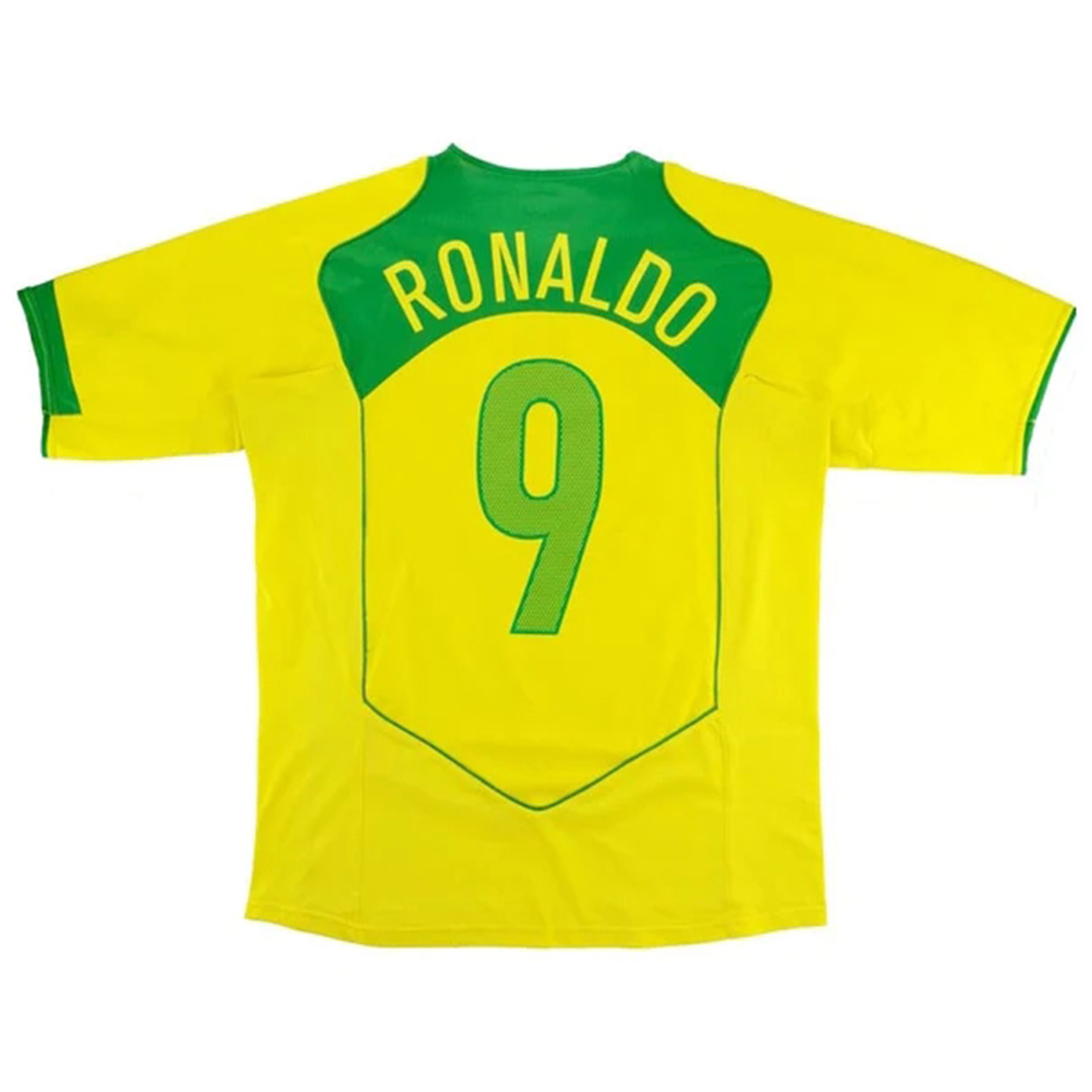 Brazil Retro Jersey Home 2004