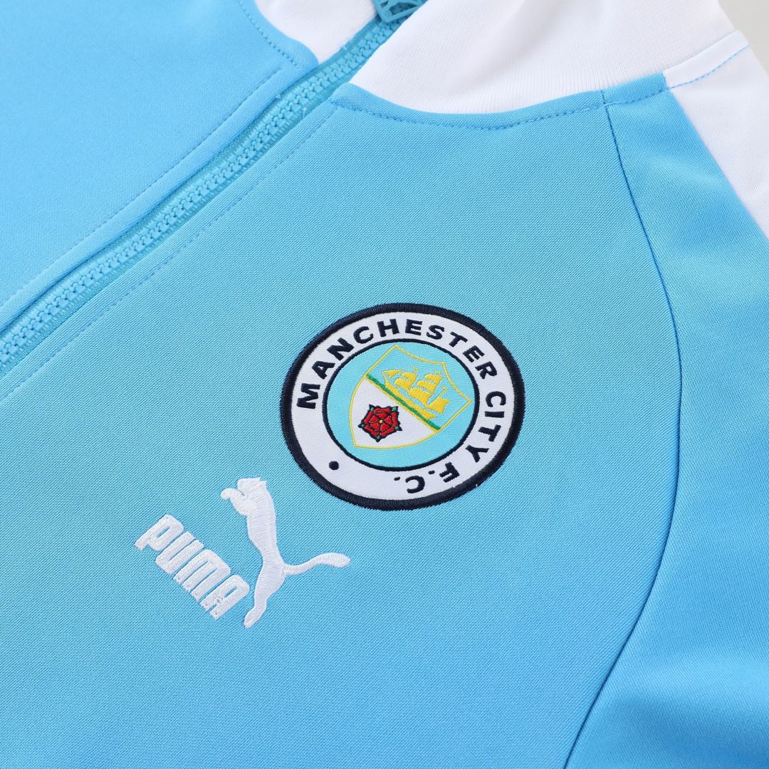 Manchester City Training Kit (Jacket+Pants) Blue 2023/24
