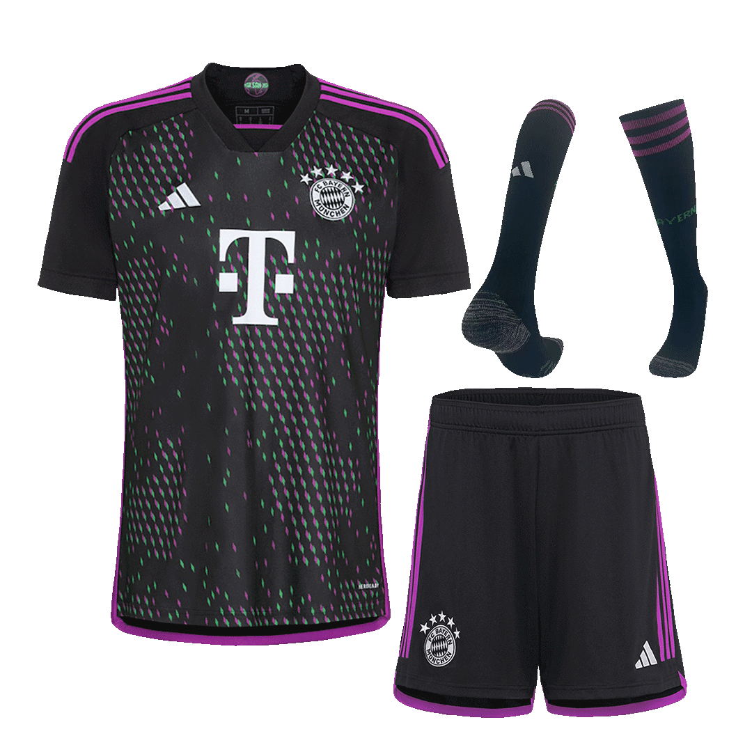 Bayern Munich Away Whole Kit Jersey+Shorts+Socks 2023/24