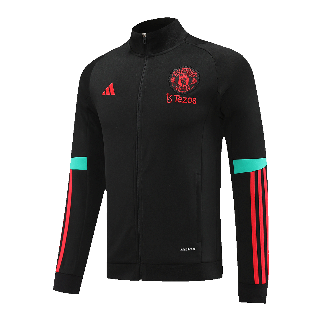 Manchester United Training Kit (Jacket+Pants) Black 2023/24
