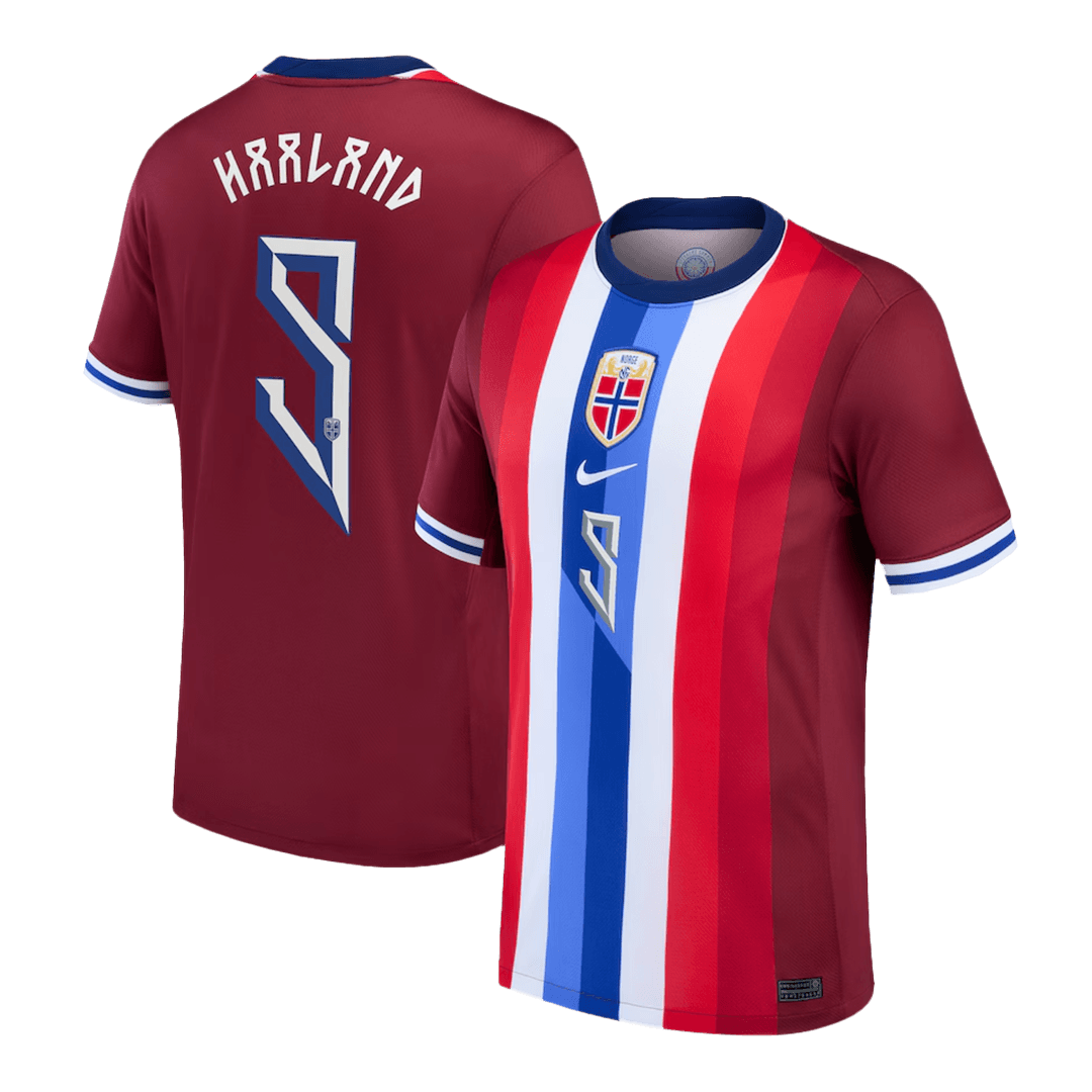 Norway Home HAALAND #9 ØDEGAARD #10 Jersey 2024