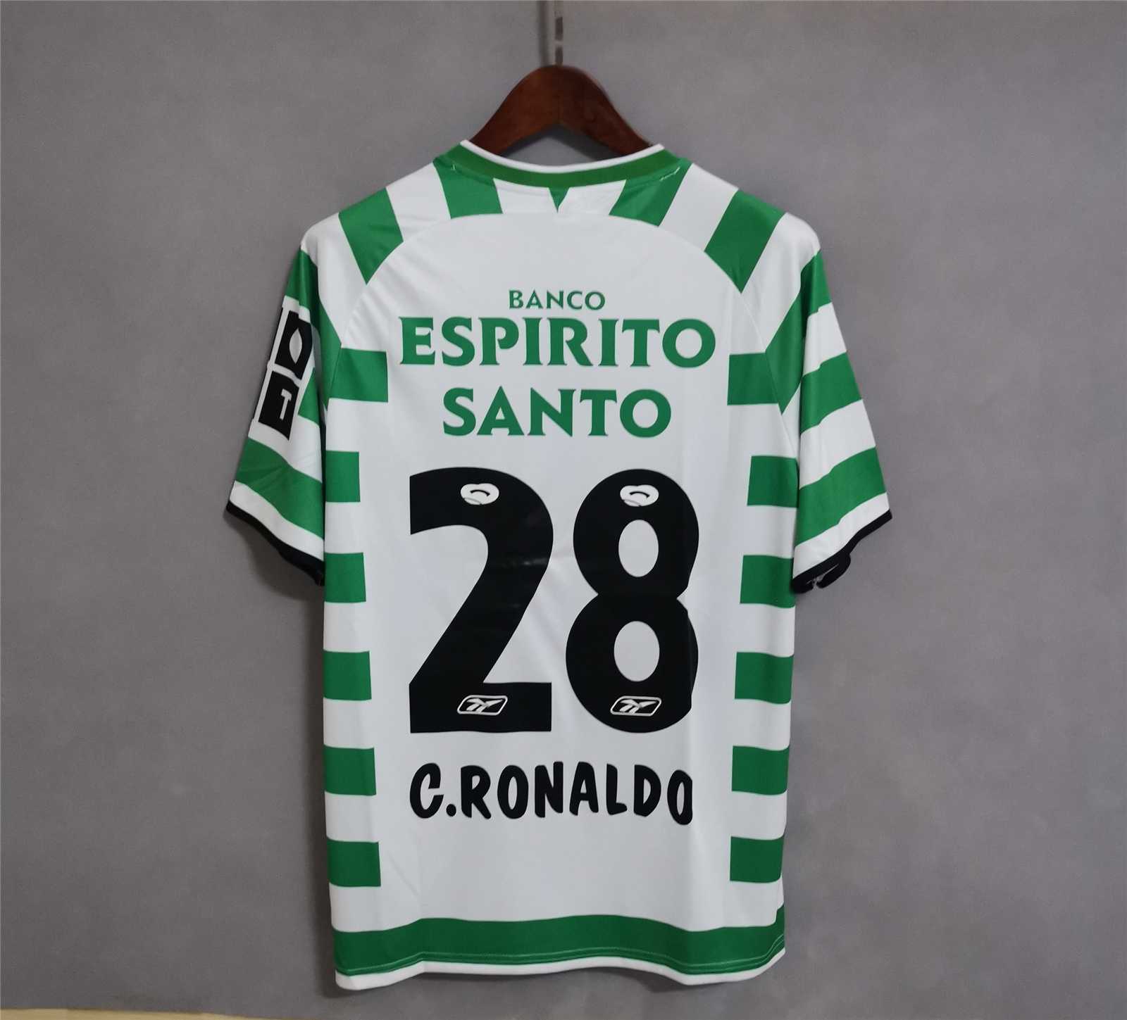 Sporting Lisbon Retro Home Jersey 2003/04