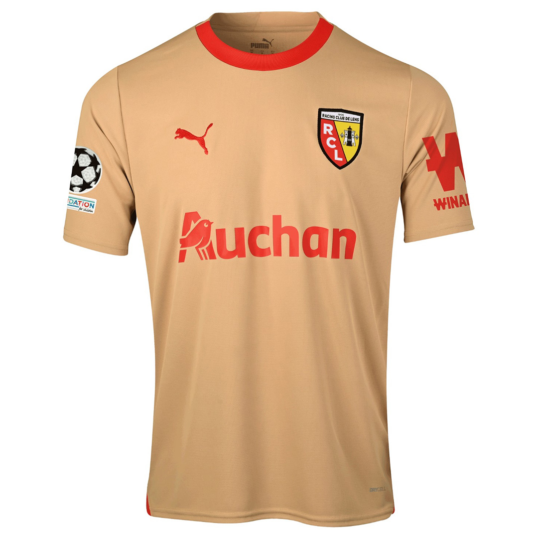 RC Lens Champion League Jersey 2023/24