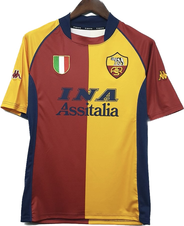 Roma Retro Jersey Third Away Replica 2001/02