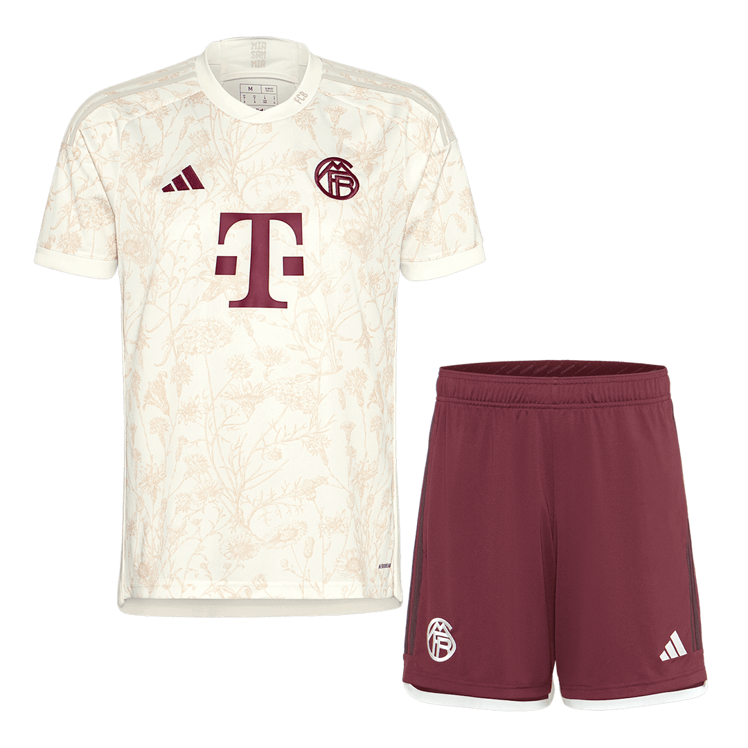 Kids Bayern Munich Third Kit(Jersey+Shorts) 2023/24