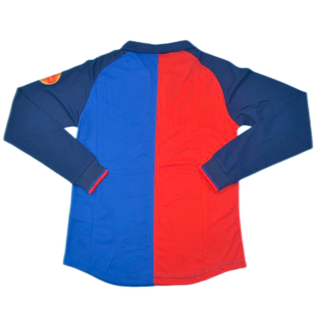 Barcelona Retro Home Long Sleeve Jersey 1999/00