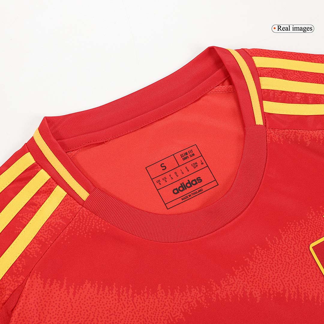 Spain Home Jersey LAMINE YAMAL #19 RODRIGO #16 MORATA #7 Euro 2024