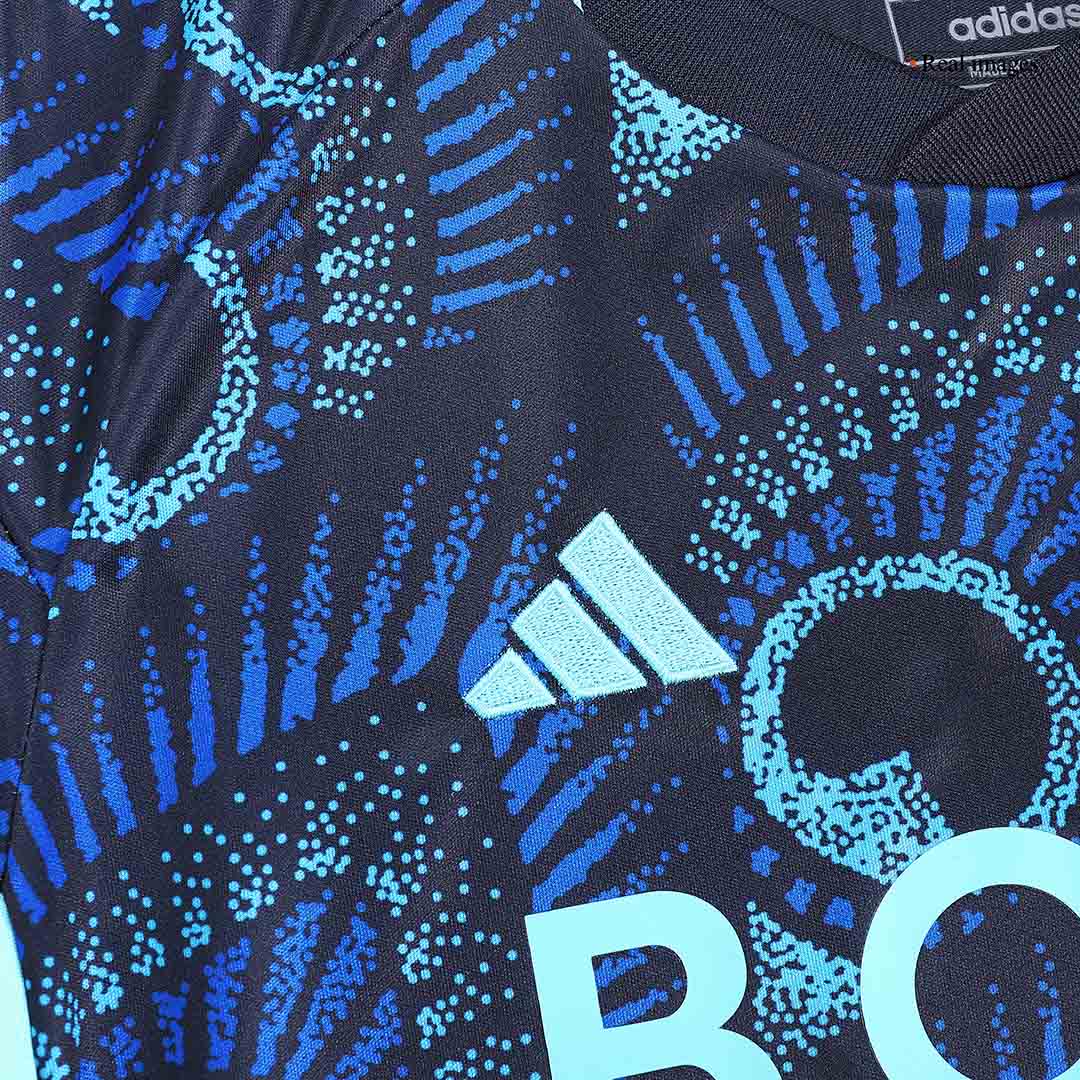 Kids Leeds United Away Kit Jersey+Shorts 202324