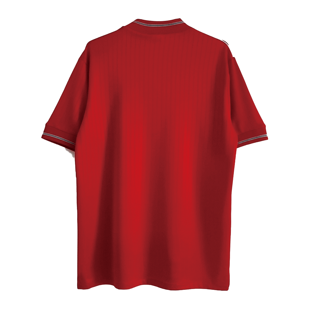 England Retro Soccer Jersey Away Replica 1984/87