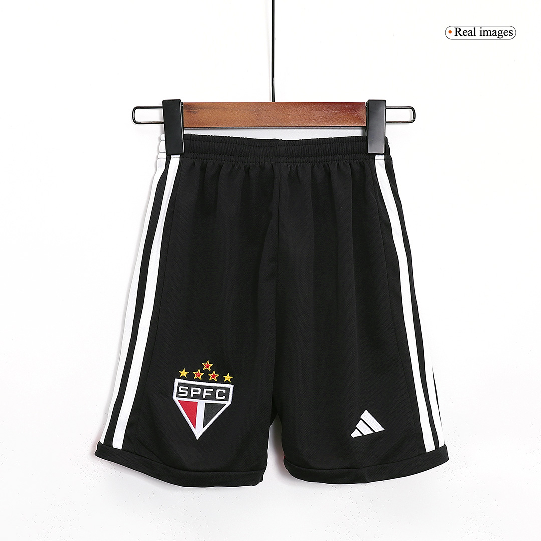 Kids Sao Paulo FC Away Kit Jersey+Shorts 2023/24