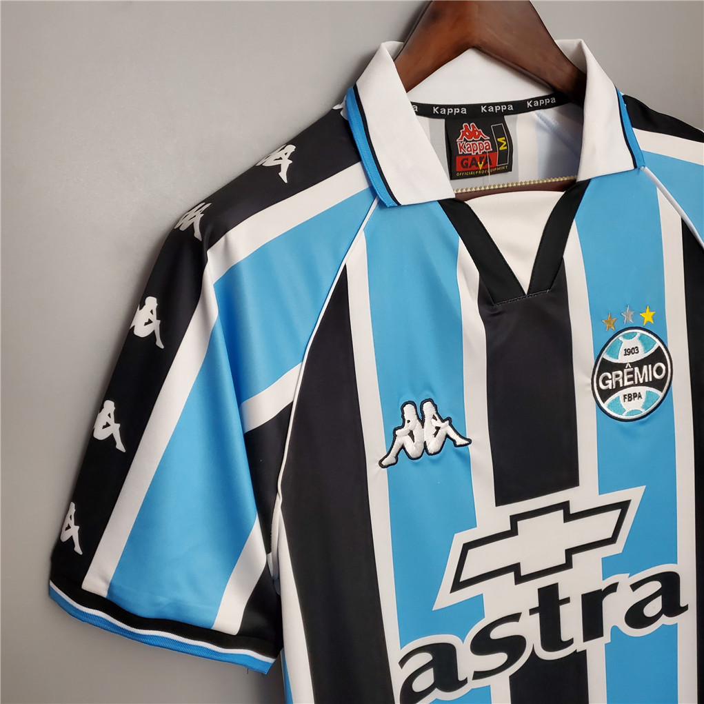 Grêmio FBPA Retro Soccer Jersey Home Replica 2000/01