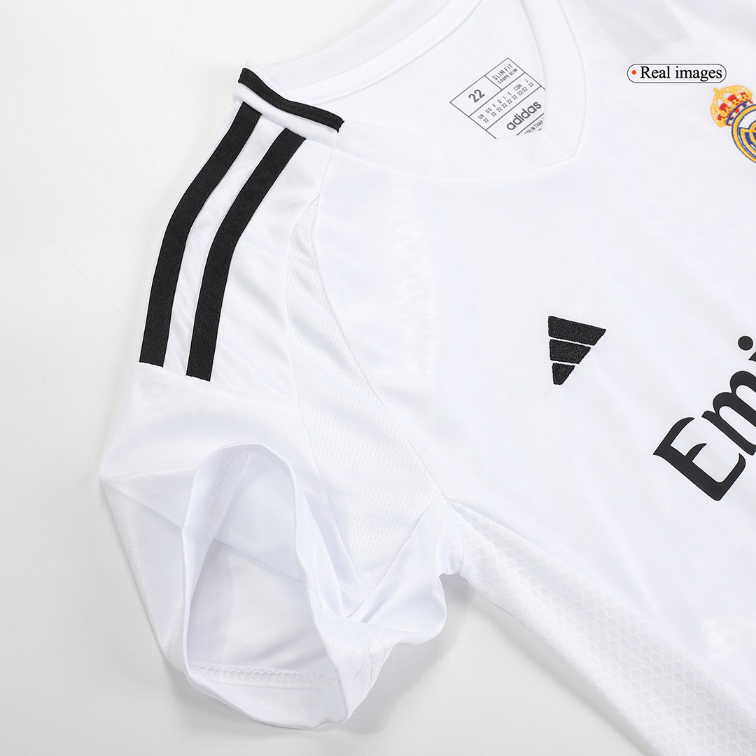 Kids Real Madrid Home Whole Jersey Kit(Top+Shorts+Socks) 2024/25