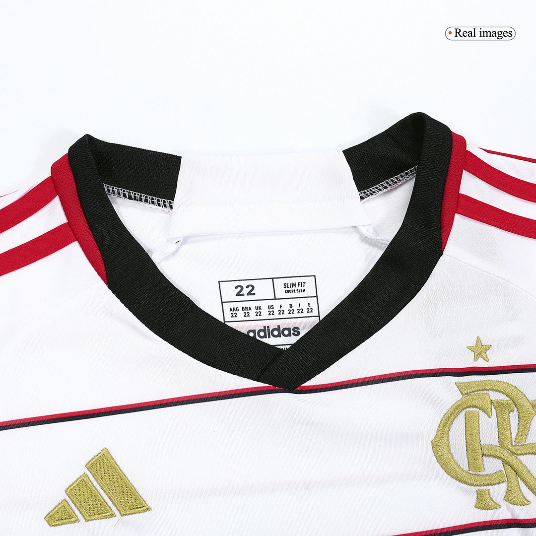 Kids CR Flamengo Away Jersey Kit 2023/24