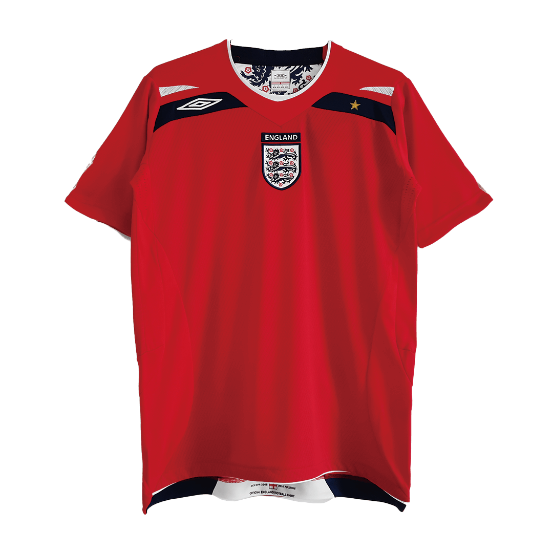 England Retro Soccer Jersey Away Replica 2008/10